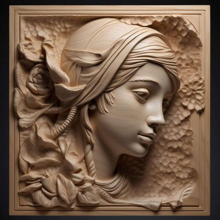 نموذج ثلاثي الأبعاد لآلة CNC 3D Art 